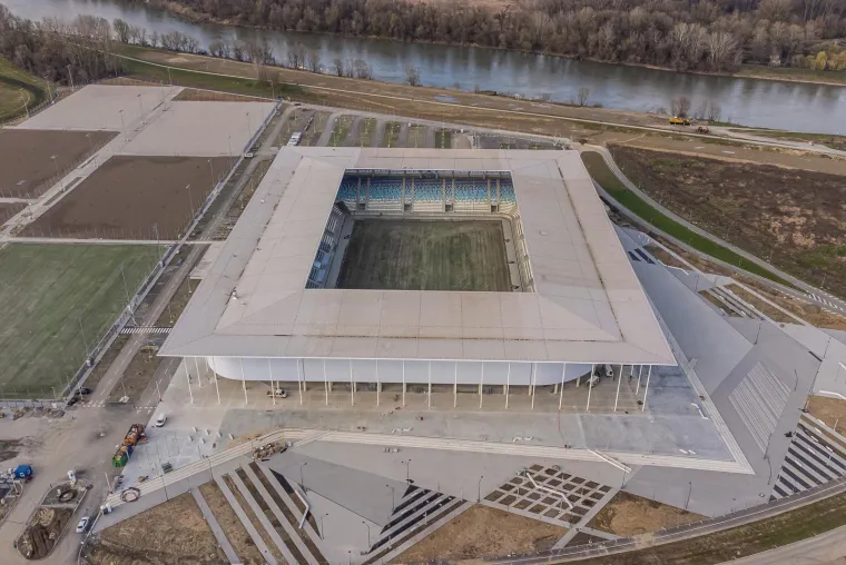 Gledamo i divimo se: Ovako iz zraka izgleda stadion koji će biti najmoderniji u Hrvatskoj
