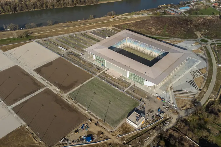 Gledamo i divimo se: Ovako iz zraka izgleda stadion koji će biti najmoderniji u Hrvatskoj