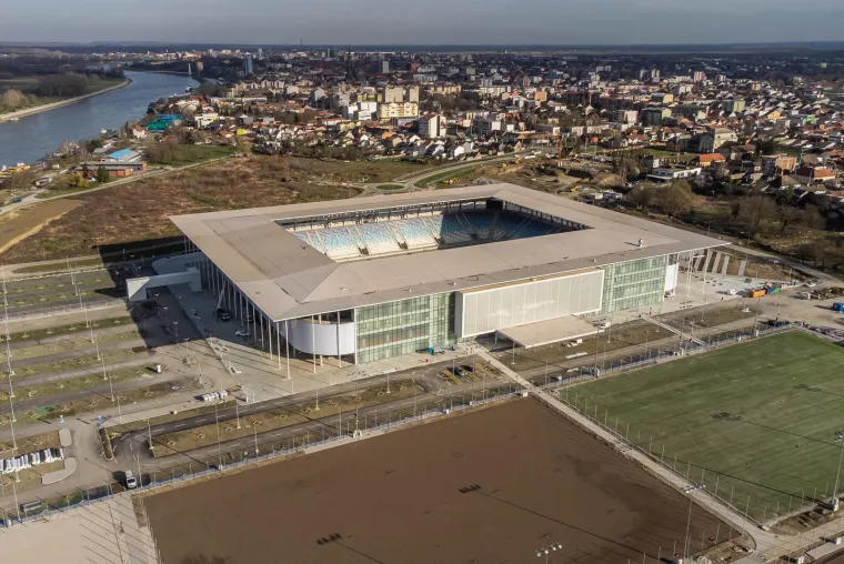 Gledamo i divimo se: Ovako iz zraka izgleda stadion koji će biti najmoderniji u Hrvatskoj