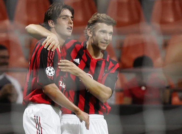 Andriy Shevchenko - Četiri gola, Fenerbah&ccedil;e 0-4 Milan, 2005. godine