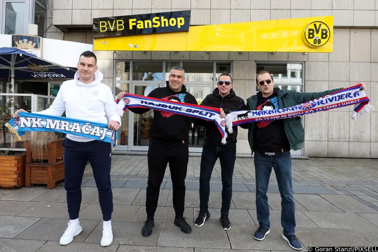 Pogledajte kako izgleda Dortmund uoči utakmice Borussije i Hajduka, navijači se već okupljaju