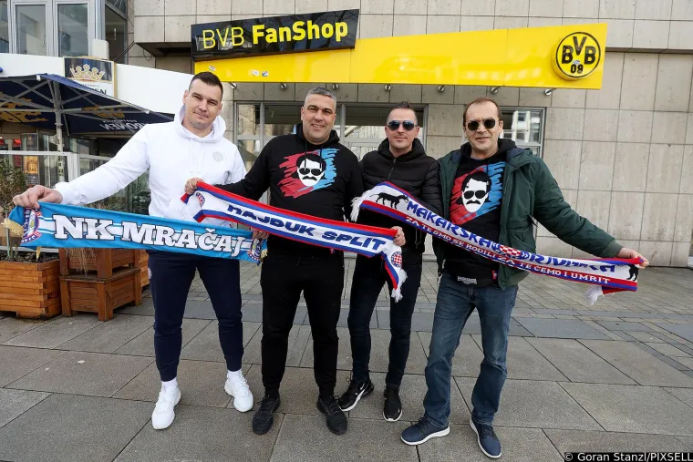 Pogledajte kako izgleda Dortmund uoči utakmice Borussije i Hajduka, navijači se već okupljaju
