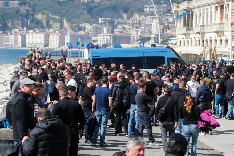 Krš i lom uoči utakmice Lige prvaka: Nisu ni trebali doći, a pogledajte kakav su kaos napravili