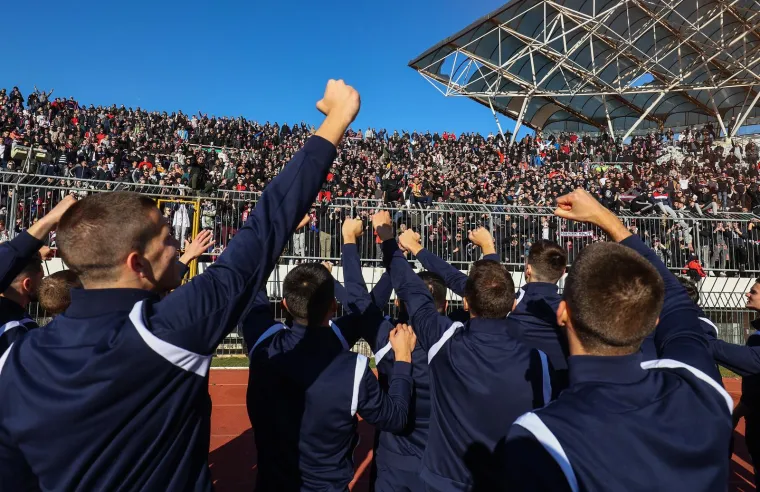 Spektakl na Poljudu: Ove slike govore više od tisuću riječi; Na stadionu bio najslađi gost na svijetu