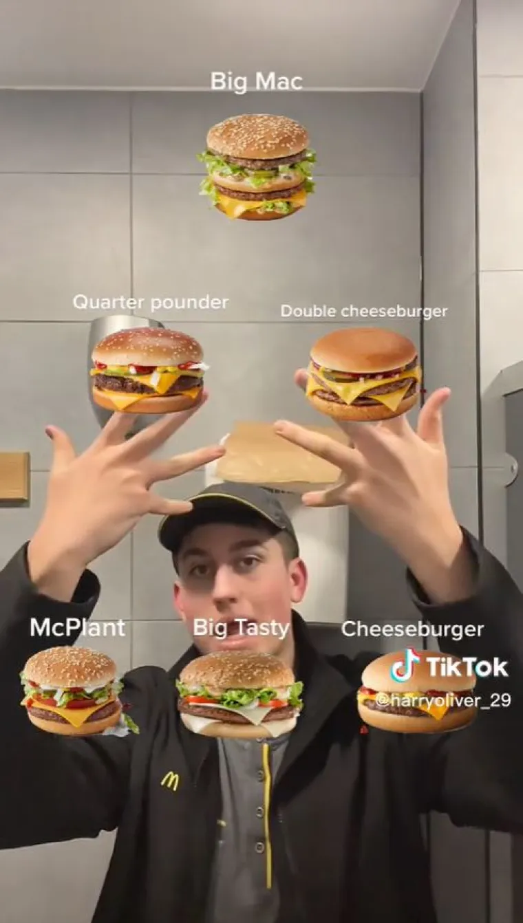 Harryjeva videa su se očito svidjela drugim zaposlenicima McDonald&apos;sa jer su se bavili stvarima koje su im smetale.