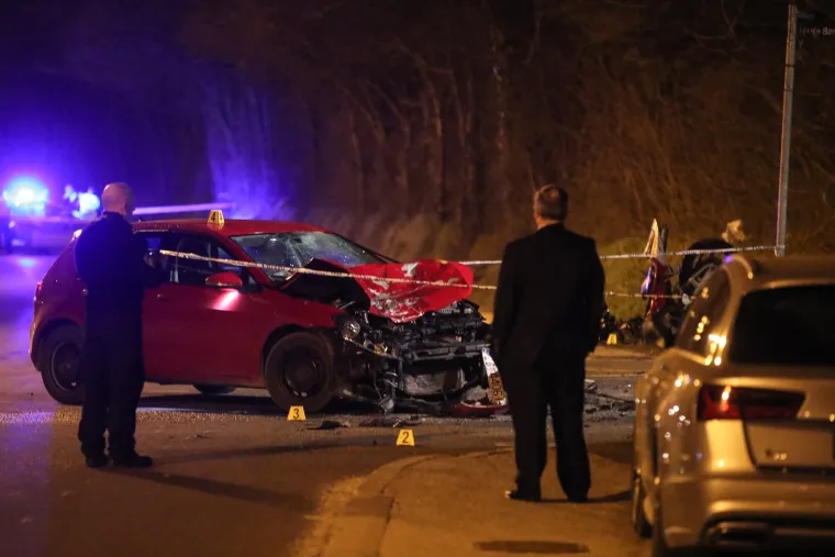 Pogledajte mjesto stravične nesreće u Sesvetama gdje je u sudaru motocikla i automobila poginula jedna osoba