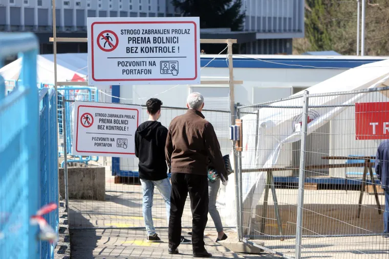 Dan kada je sve stalo! Kafići su bili zatvoreni, stožer održavao pressice, a ljudi stajali u redovima
