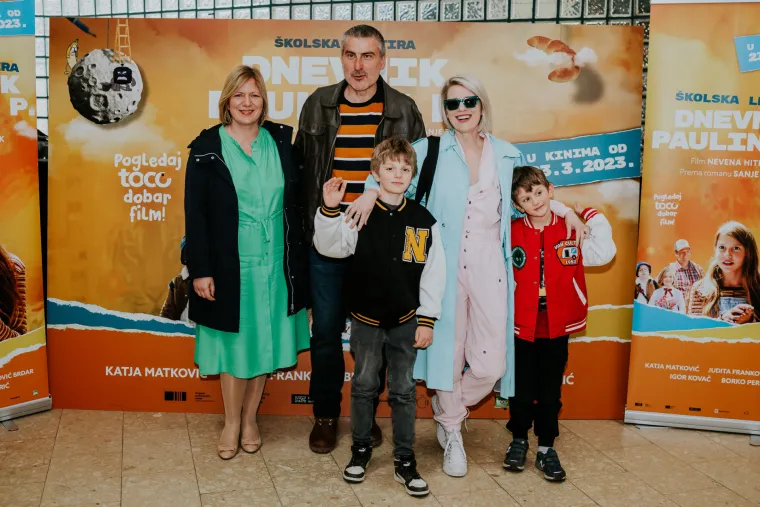 Brojni poznati na premijeri dugoi&scaron;čekivanog filma 'Dnevnik Pauline P': Judita Franković Brdar zablistala u crvenom