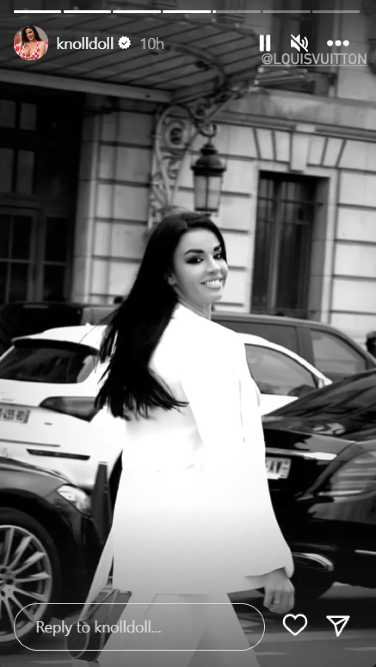 Ivana Knoll u Parizu