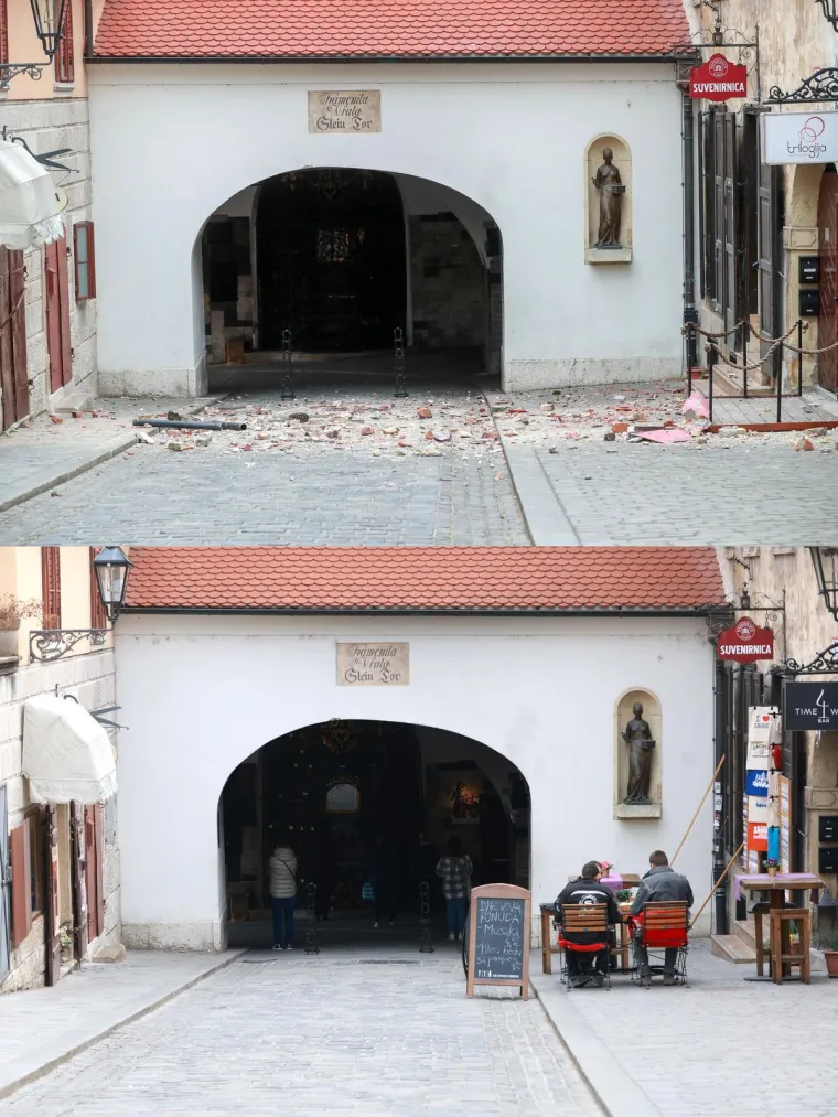 Ovako je Zagreb izgledao prije točno tri godine, a ovako izgleda danas