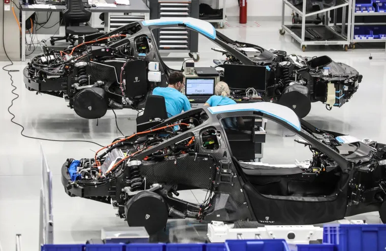 Pogledajte kako iznutra izgleda Rimac tvornica u kojoj radi 500 ljudi: Ovdje se sklapa Nevera, auto od dva milijuna eura!