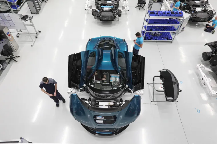 Pogledajte kako iznutra izgleda Rimac tvornica u kojoj radi 500 ljudi: Ovdje se sklapa Nevera, auto od dva milijuna eura!