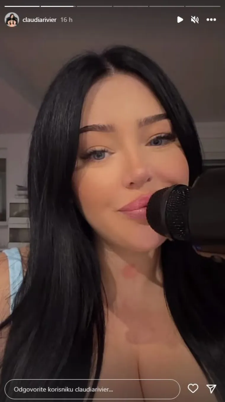 Bujna Slavonka Claudia Rivier nabacila na sebe pripijeni kombinezon opasan za srce: 'Grudi su ti... Ovo je nerealno!'