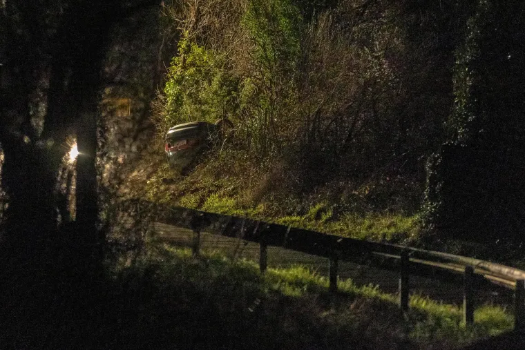  Prometna nesreća s poginulom osobom dogodila se na ulazu u Marčanu iz smjera Vodnjana. Plavi Seat Cordoba sletio je s ceste