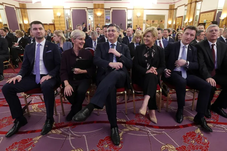 Davor Filipović, Jennifer Mulhern Granholm, Andrej Plenković, Kolinda-Grabar Kitarović