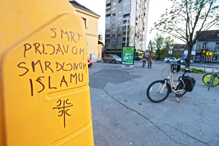 U što se metropola pretvara: Neviđene riječi mržnje osvanule usred grada, od pogleda na njih sledit će vam se krv