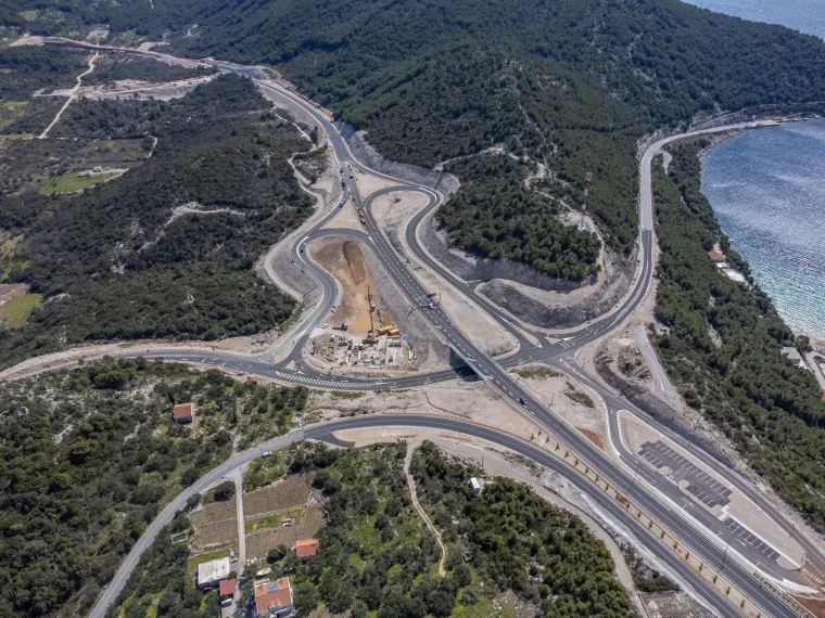 Fotografije iz zraka od kojih zastaje dah: Pogledajte spektakularne prizore pored jednog od najvećih graditeljskih dostignuća u Hrvatskoj