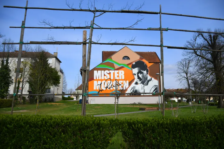 Ivo Robić za 100. rođendan u Garešnici dobio svoj prvi mural, skriva i zanimljivu poruku