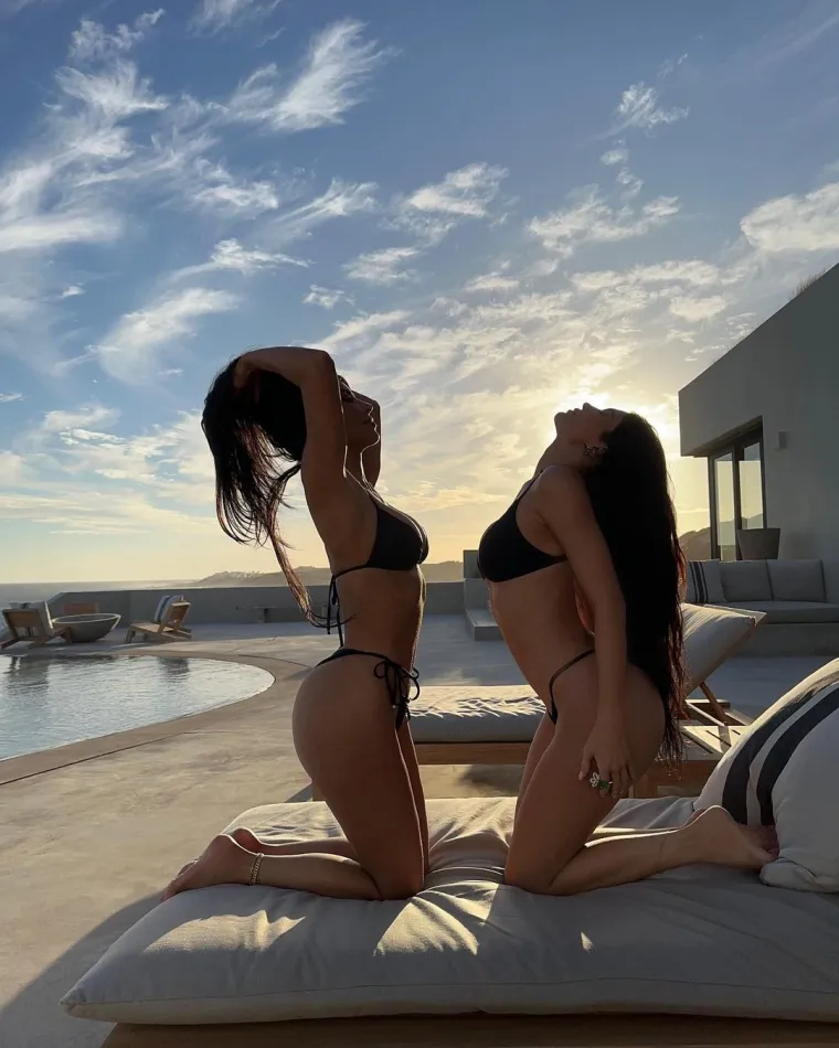 Kylie Jenner i Kim Kardashian