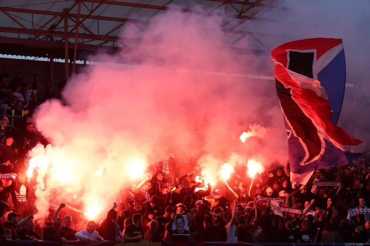 Ovo vam je možda promaklo u TV prijenosu: Pogledajte &scaron;to je Torcida napravila u Koprivnici