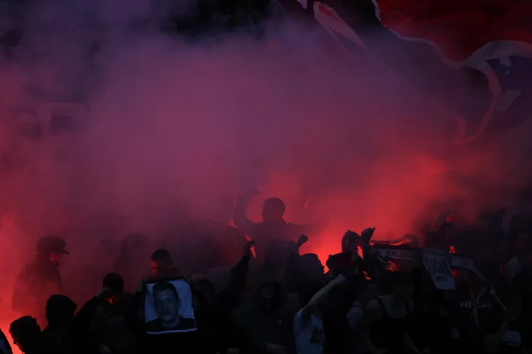 Ovo vam je možda promaklo u TV prijenosu: Pogledajte &scaron;to je Torcida napravila u Koprivnici