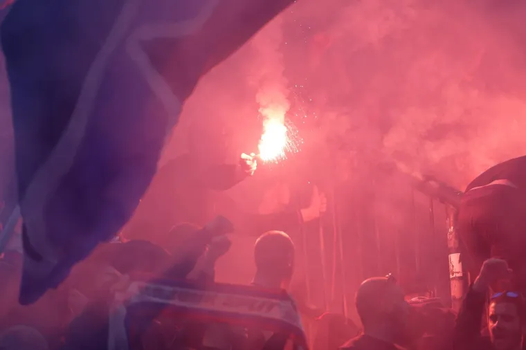 Ovo vam je možda promaklo u TV prijenosu: Pogledajte &scaron;to je Torcida napravila u Koprivnici