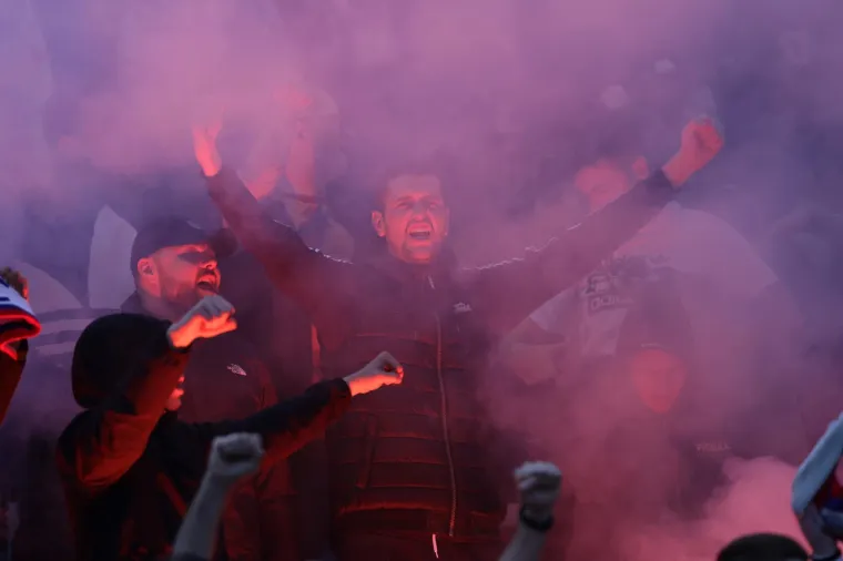 Ovo vam je možda promaklo u TV prijenosu: Pogledajte &scaron;to je Torcida napravila u Koprivnici