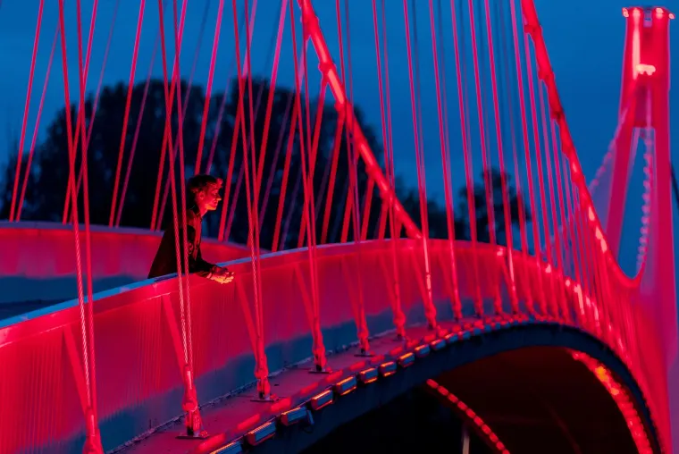 Zacrvenio se prekrasan most preko Drave: Znate li gdje se nalazi i kome je namijenjen?