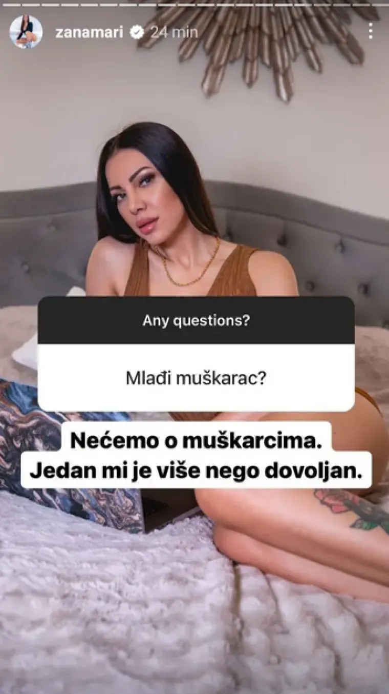 &quot;Nećemo o muškarcima. Jedan mi je više nego dovoljan&quot;, jasno je poručila pjevačica.