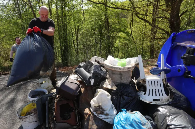 Či&scaron;ćenje odmori&scaron;ta Dubravci