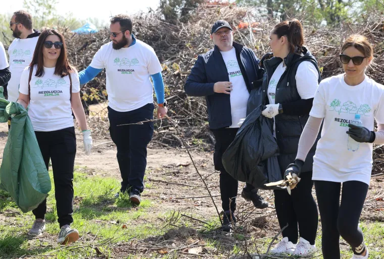 Či&scaron;ćenje oko jezera Ore&scaron;je