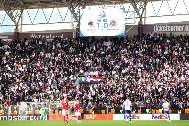 Nije moglo bez incidenta: Scene kojima nije mjesto na stadionu vidjeli smo na utakmici juniora Hajduka