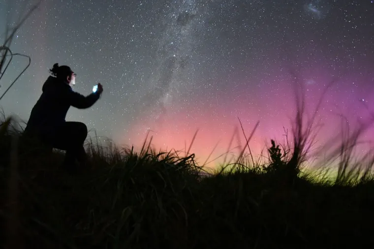 Spektakl u Novom Zelandu. Zabilježen solarni tsunami, aurora australis obasjala čak i sjever države