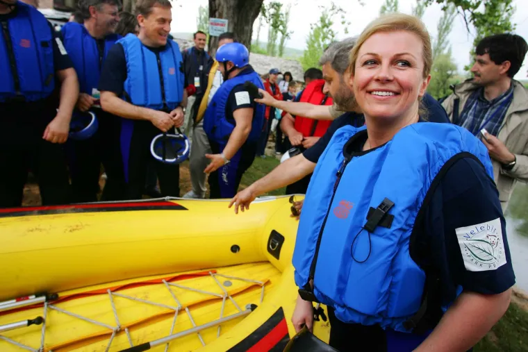 Sjećate se kad je Sanader poslao ministre na rafting? Neki izgledali kao da su na rubu utapanja...