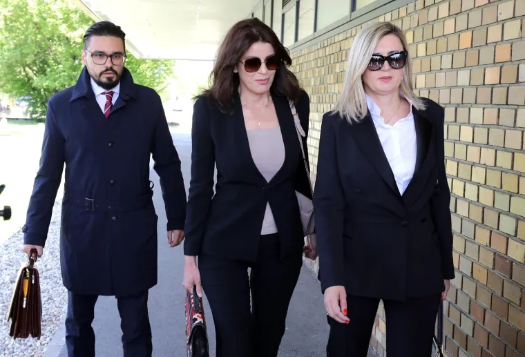 Josipa Čulina, nekad Josipa Rimac, nije skidala osmijeh s lica: 'Poštujem domovinu i institucije. Govorit ću istinu, a istina će nas osloboditi'