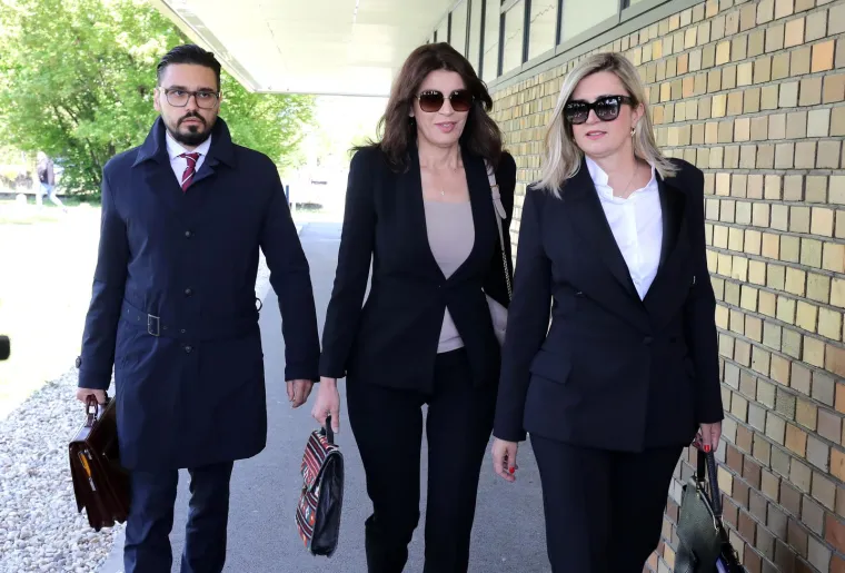 Josipa Čulina, nekad Josipa Rimac, nije skidala osmijeh s lica: 'Poštujem domovinu i institucije. Govorit ću istinu, a istina će nas osloboditi'