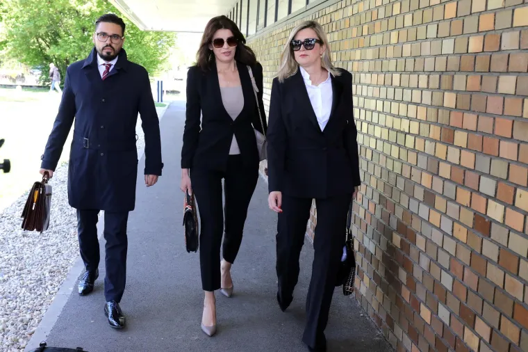 Josipa Čulina, nekad Josipa Rimac, nije skidala osmijeh s lica: 'Poštujem domovinu i institucije. Govorit ću istinu, a istina će nas osloboditi'