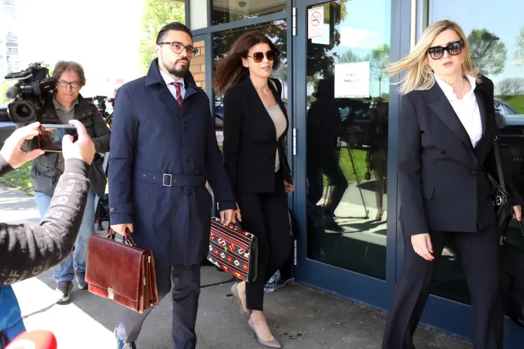 Josipa Čulina, nekad Josipa Rimac, nije skidala osmijeh s lica: 'Poštujem domovinu i institucije. Govorit ću istinu, a istina će nas osloboditi'