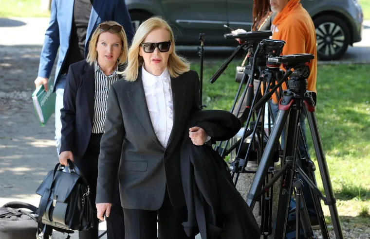 Josipa Čulina, nekad Josipa Rimac, nije skidala osmijeh s lica: 'Poštujem domovinu i institucije. Govorit ću istinu, a istina će nas osloboditi'