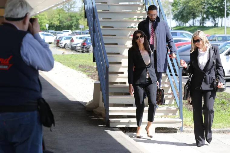 Josipa Čulina, nekad Josipa Rimac, nije skidala osmijeh s lica: 'Po&scaron;tujem domovinu i institucije. Govorit ću istinu, a istina će nas osloboditi'