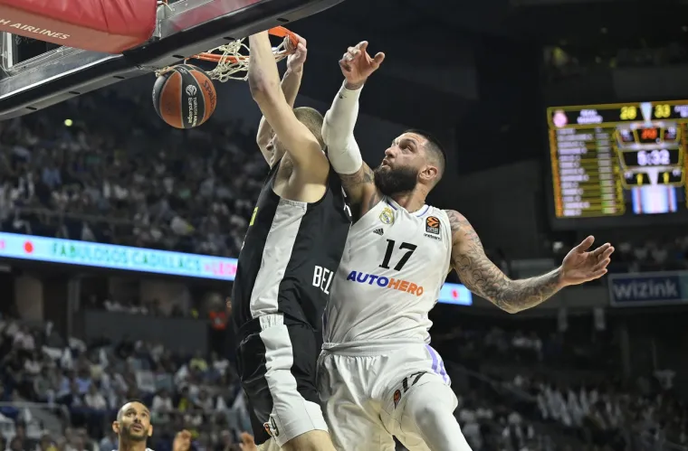 Opća tučnjava na parketu između ko&scaron;arka&scaron;a Reala i Partizana, Grobari izbačeni iz dvorane