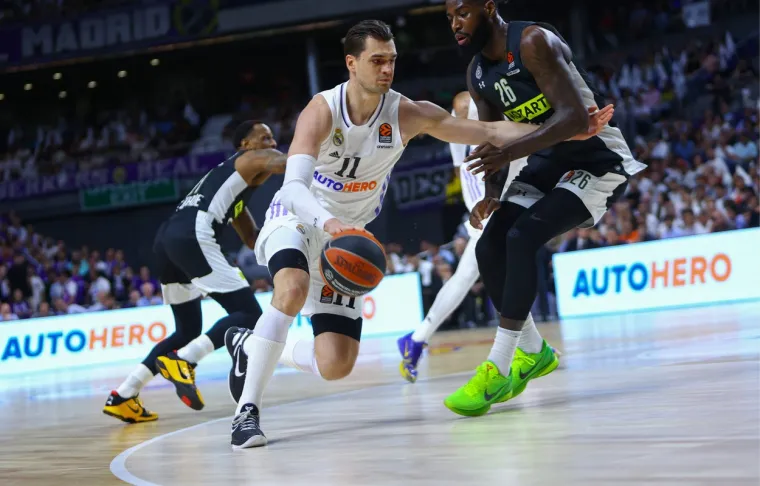 Opća tučnjava na parketu između ko&scaron;arka&scaron;a Reala i Partizana, Grobari izbačeni iz dvorane