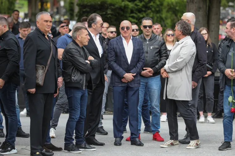 Na groblju Markovo Polje sahranjen je Tomislav Sabljo koji je ubijen u noćnom klubu 'Ritz'