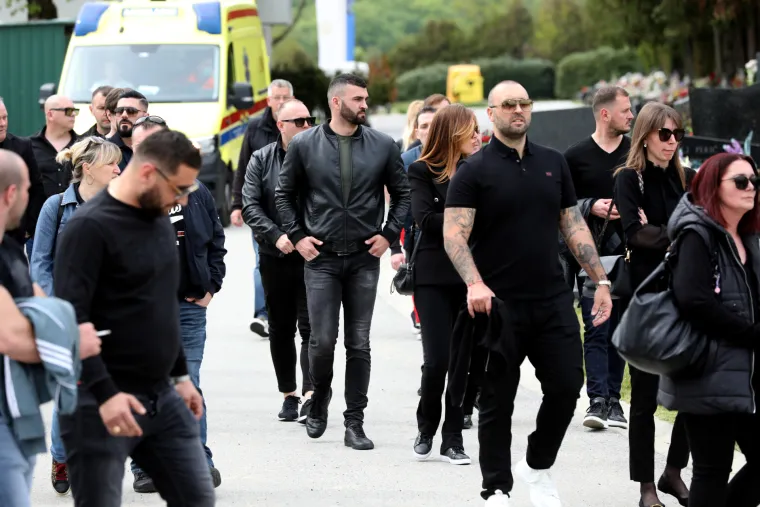 Na groblju Markovo Polje sahranjen je Tomislav Sabljo koji je ubijen u noćnom klubu 'Ritz'