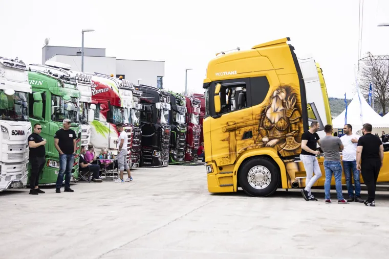 Kakve makine! Prvi Truck Show u Dugopolju kod Splita okupio prave zaljubljenike u kamione