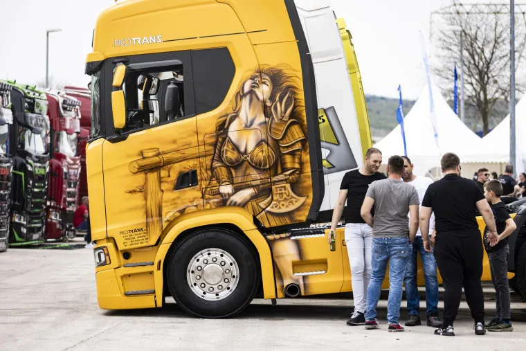 Kakve makine! Prvi Truck Show u Dugopolju kod Splita okupio prave zaljubljenike u kamione
