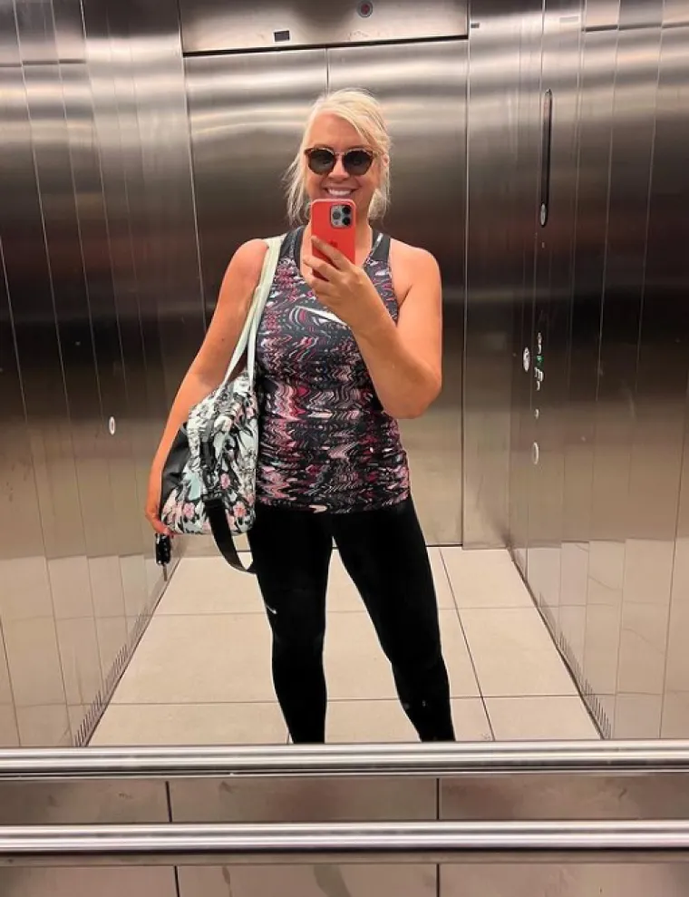 Danijela je posvetila veliku pažnju zdravlju i tjelesnoj kondiciji.  