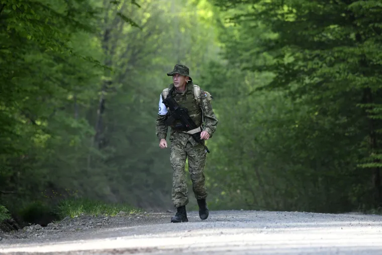 Start ovogodišnjeg natjecanja za najspremnijeg pripadnika OSRH RH “Memorijal bojnik Davor Jović – natjecanje Prvi za Hrvatsku” bio je Pakracu, a cilj u Okučanima.