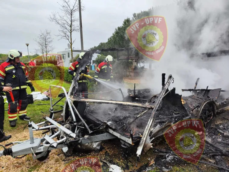 Buktinja u Umagu: Izgorjela kamp kućica, nastradao je i kamper