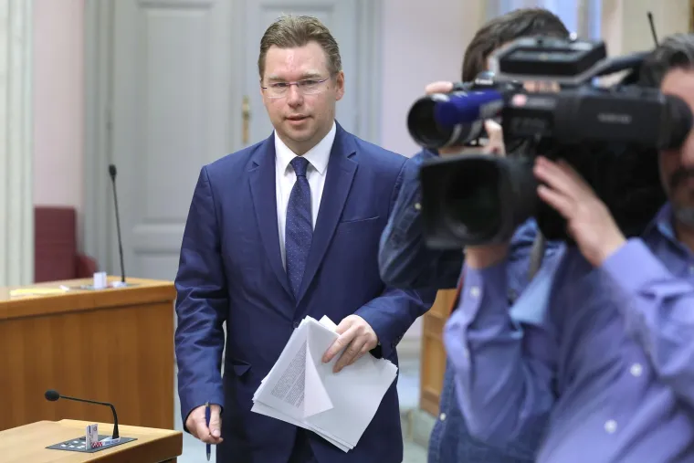 Modni mačak iz Sabora: Pogledajte kako se u dvoranu ušetao popularni zastupnik, i Grubnić bi mu pozavidio